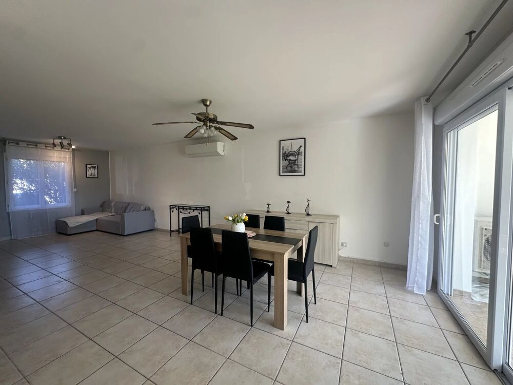 Appartement T3 bis en rez-de-jardin d'une résidence avec piscine