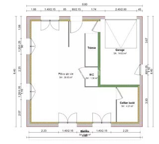  Maison � vendre 4 pi�ces 90 m�