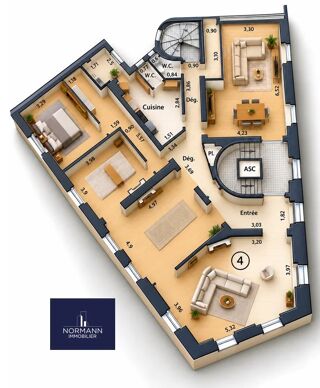 Vente Appartement EXCLUSIVITE - PARIS 10 - RUE DE MAUBEUGE Paris 10