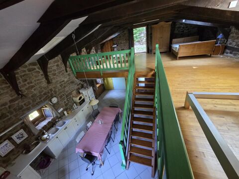   Maison de campagne en pierre  Vue d�gag�e et cadre paisible Maison - 2 pi�ce(s) - 88 m�