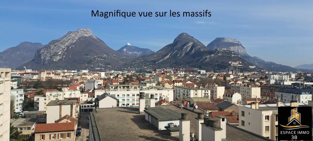 Vente Appartement Grenoble Joseph Vallier - Appartement T4 de 84 m² en étage élevé Grenoble