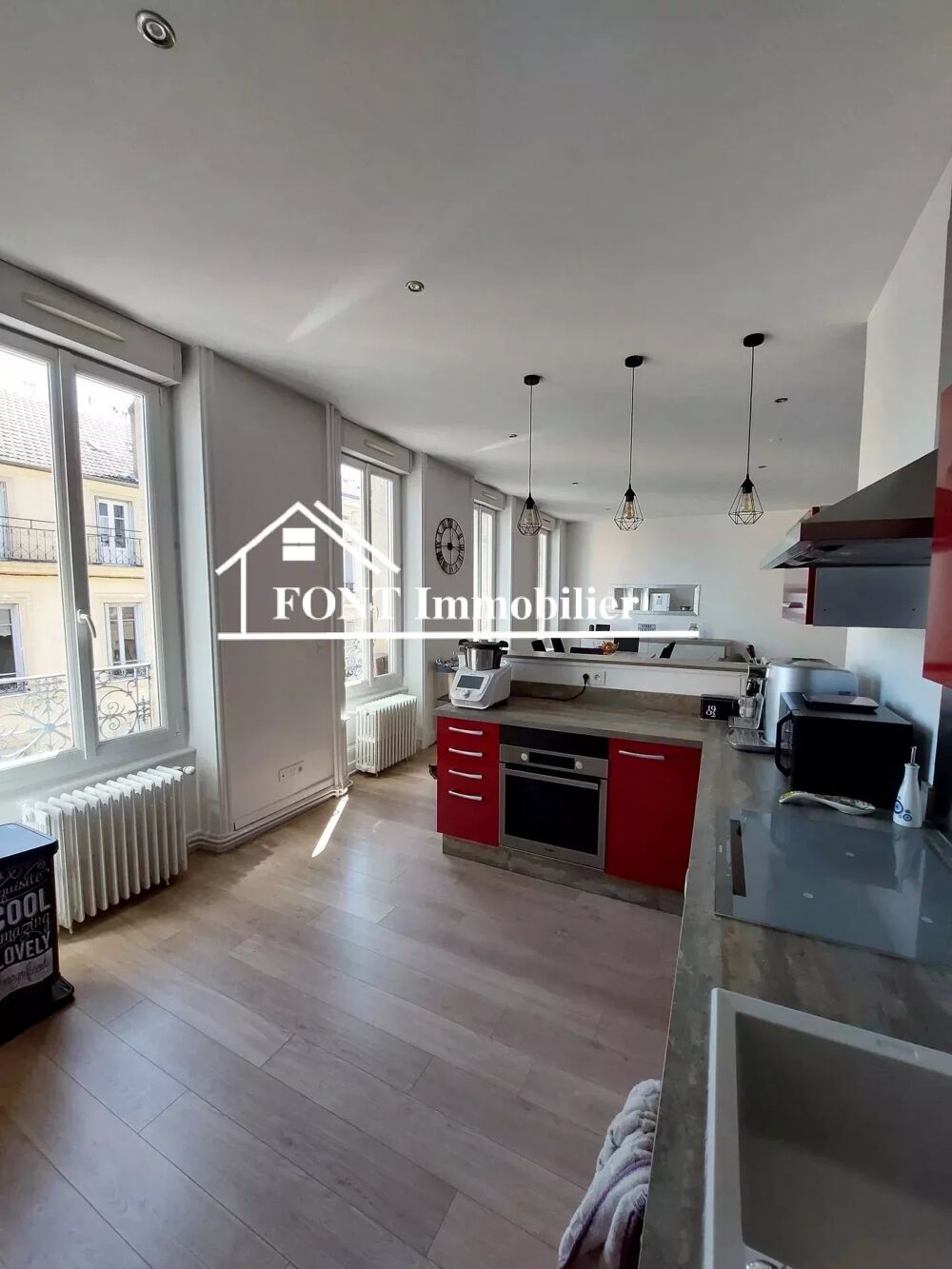 SAINT-CHAMOND, GARE, SUBLIME APPARTEMENT DE 106 M²