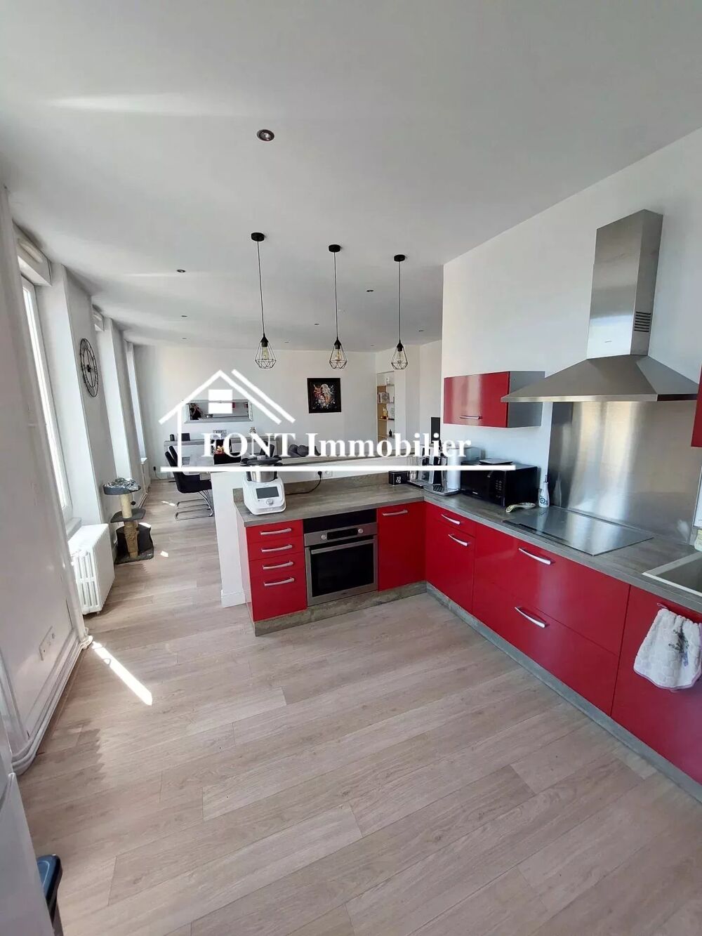 SAINT-CHAMOND, GARE, SUBLIME APPARTEMENT DE 106 M²