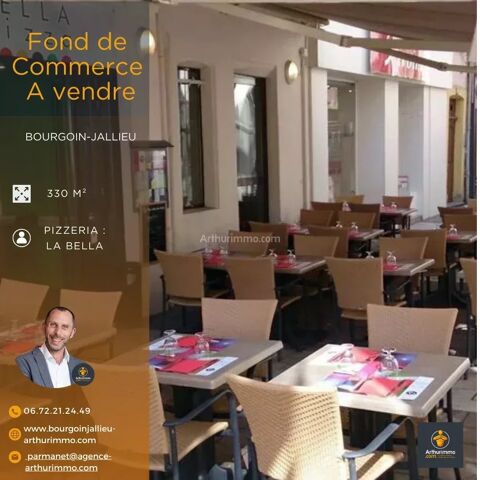 Fonds de commerce Restaurant 130000 38300 Bourgoin-jallieu