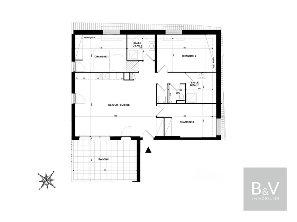 Vente Appartement Appartement d'exception de 98 m² avec vue mer Villeneuve-loubet