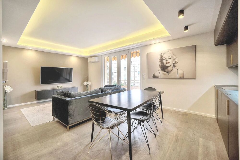 Cannes  secteur arrière Croisette  superbe appartement 3 pièce