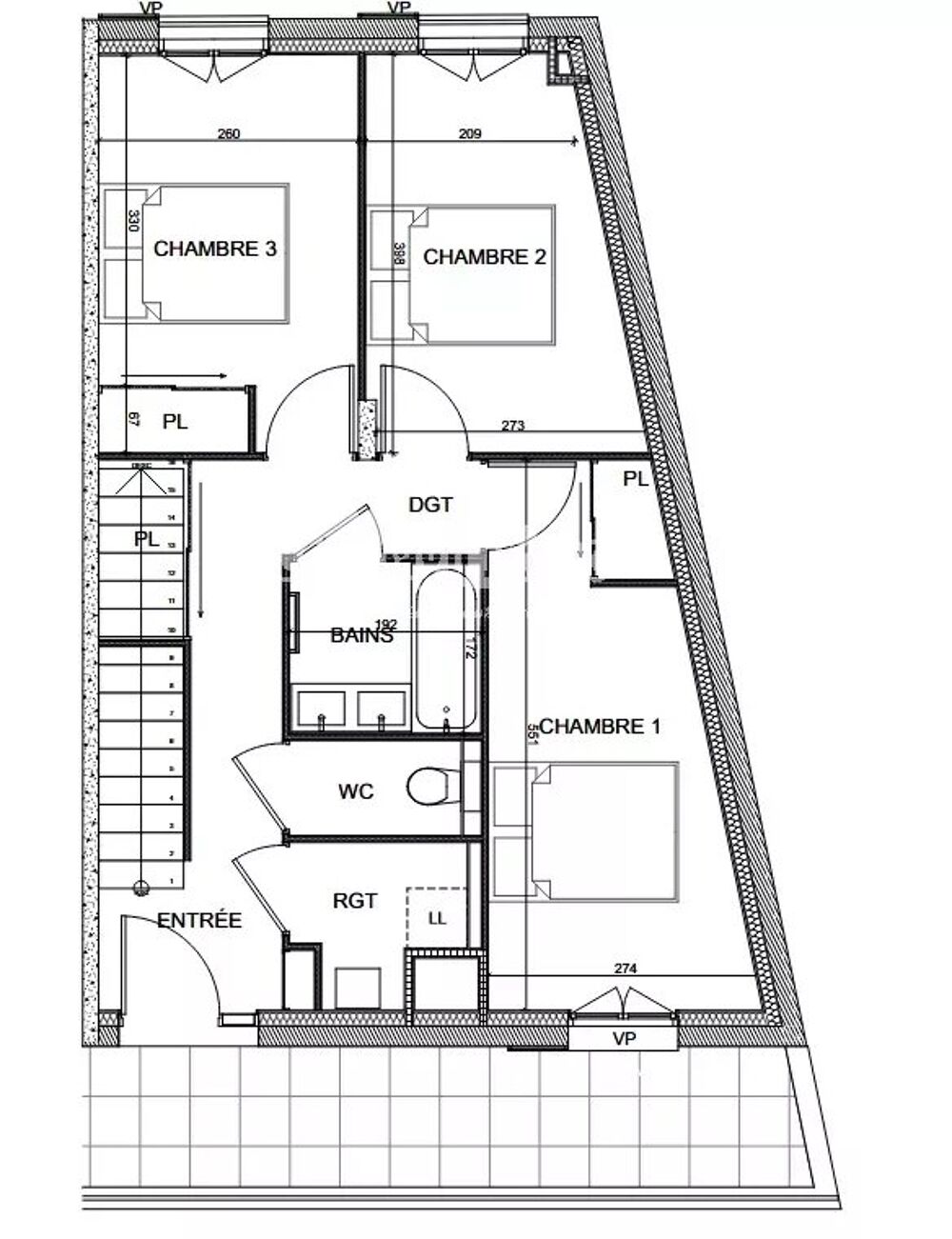 Appartement duplex neuf 82 m² avec terrasse