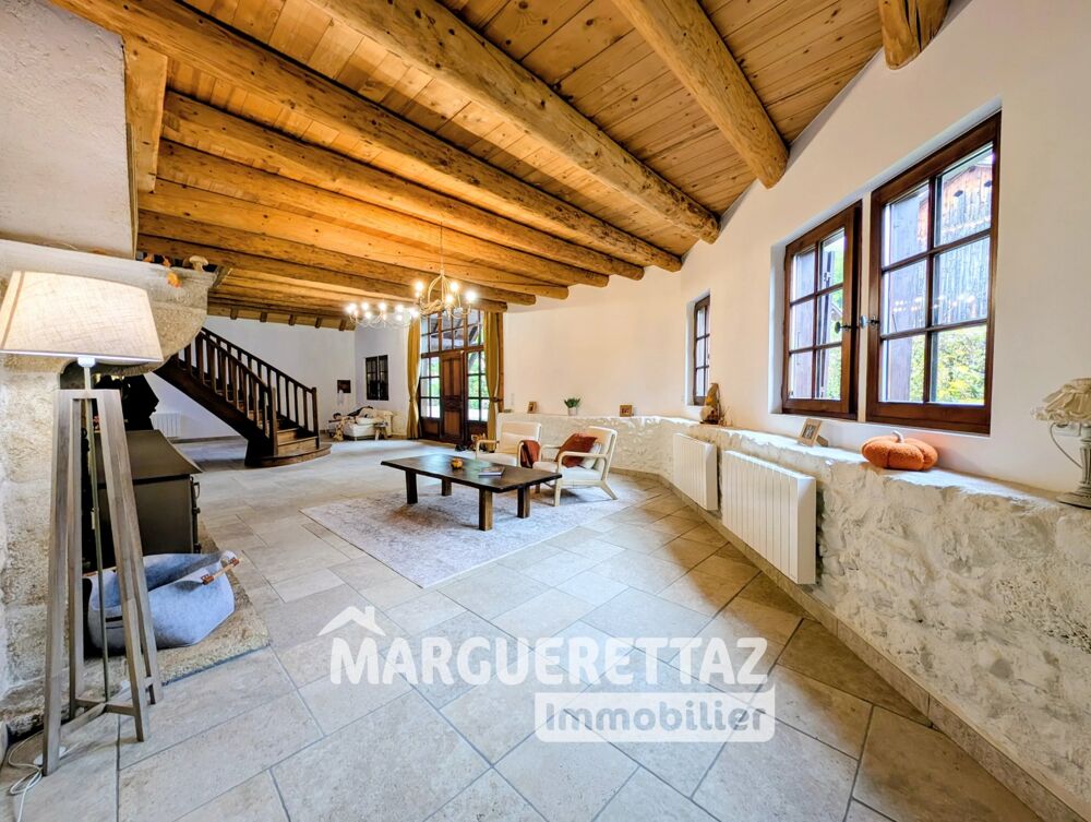 Vente Appartement Vaste duplex de charme avec jardin, esprit maison de village Ville-en-sallaz
