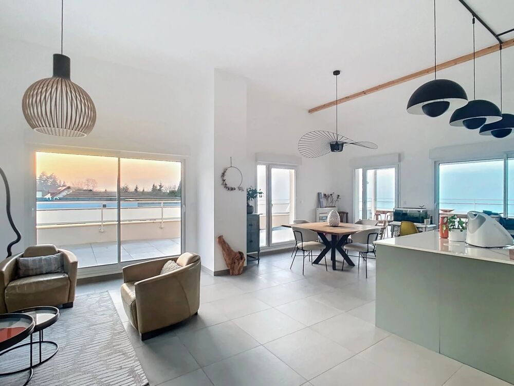 Évian-les-Bains, Appartement T5 avec vue exceptionnelle sur le l