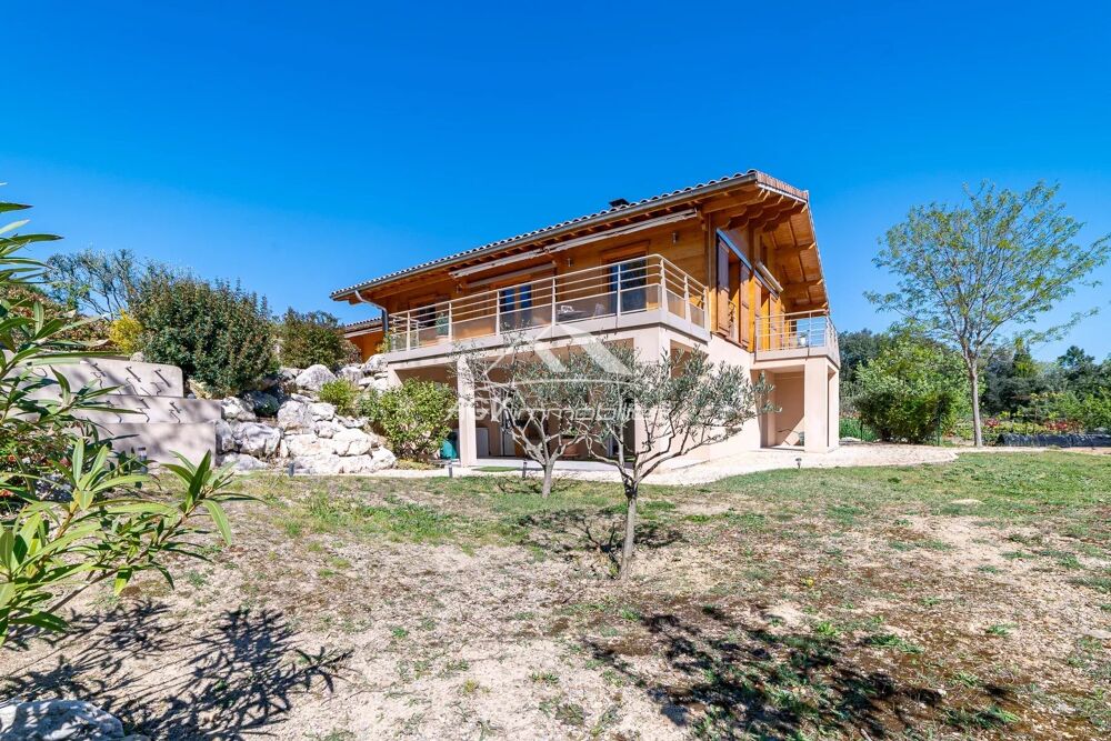 Maison d'architecte en bois - 2 logements - Proche Anduze