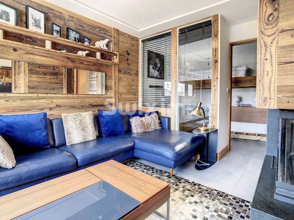 Appartement rénové à vendre skis aux pieds à Rochebrune Megève.
