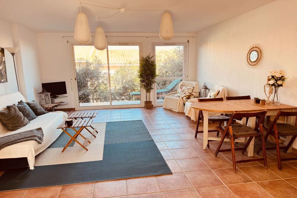 Bel appartement dans domaine privé avec piscine proche des plage