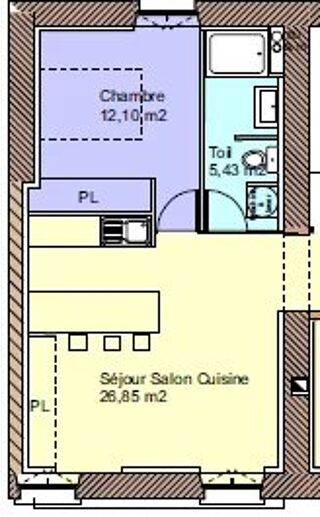  Appartement Valence (26000)