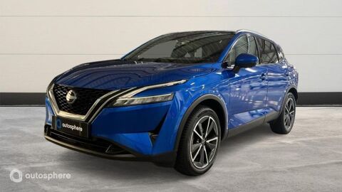 Nissan Qashqai 1.3 Mild Hybrid 140ch Tekna 2022 + Pack Design + Roue de sec 2022 occasion Louvroil 59720