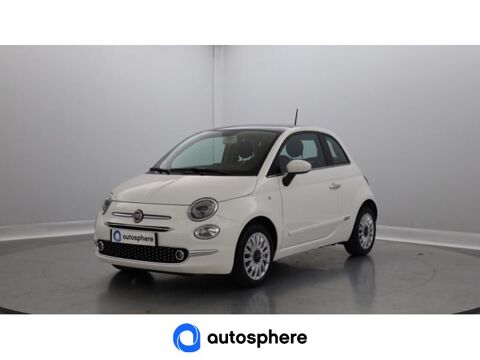 Fiat 500 1.2 8v 69ch Eco Pack Lounge 2019 occasion Arras 62000