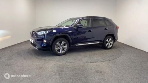 Toyota RAV 4 Hybride 222ch Lounge AWD-i 2020 occasion Vénissieux 69200