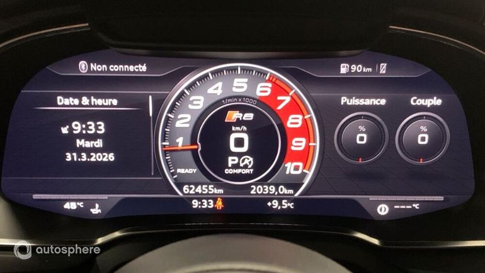 R8 5.2 V10 FSI 540ch quattro S tronic 7 2017 occasion 51100 Reims