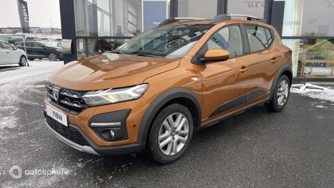 Dacia Sandero 1.0 ECO-G 100 Stepway Confort Cam&eacute;ra Carplay 98300Kms Gtie 1 2022 occasion Buhl-Lorraine 57400