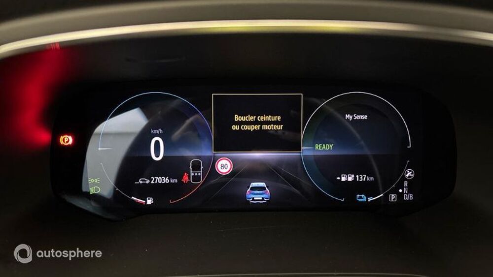 Captur 1.6 E-Tech hybride rechargeable 160ch Intens -21 2020 occasion 86000 Poitiers