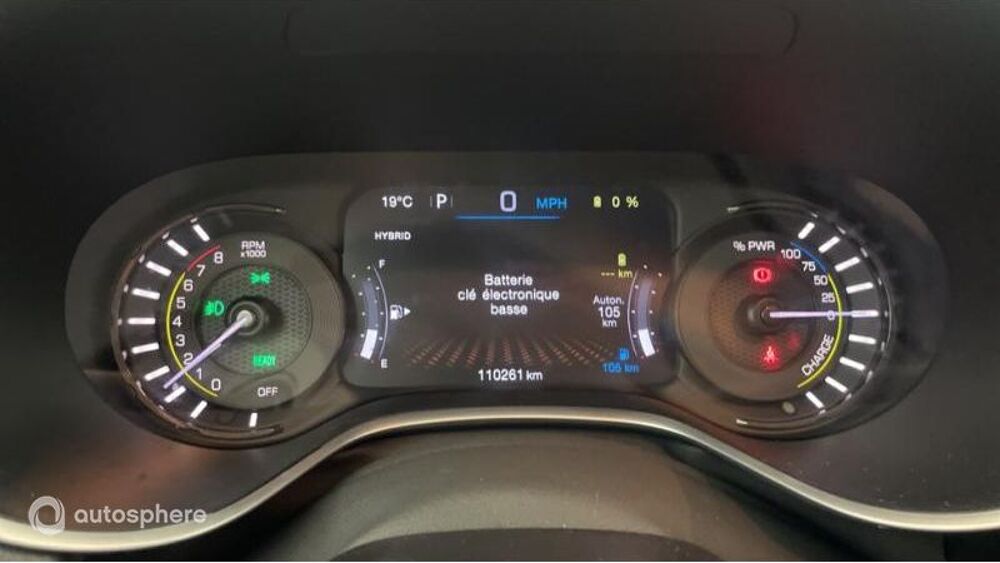 Compass 1.3 Turbo T4 240ch PHEV 4xe S AT6 eAWD 2021 occasion 02200 Soissons