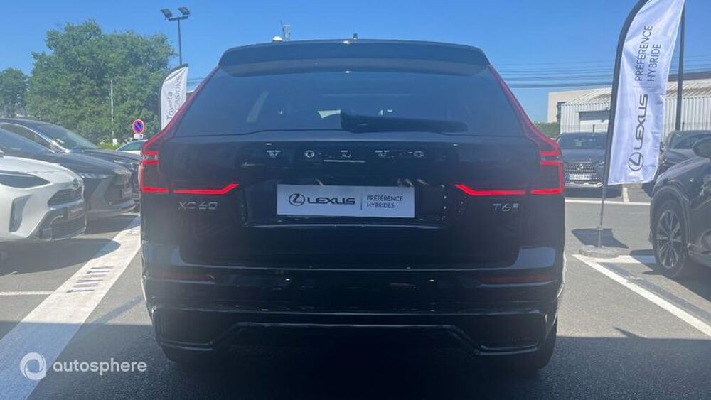 XC60 T6 Hybride Rechargeable 253 + 145ch Ultra Style Dark Geartro 2024 occasion 69410 Champagne au mont d'Or