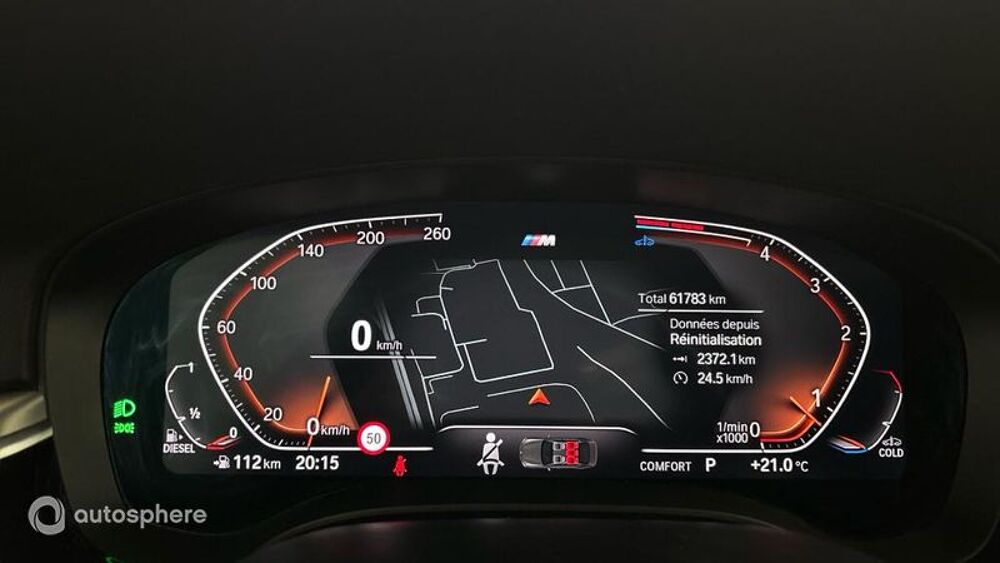 S&eacute;rie 5 520dA xDrive 190ch M Sport Steptronic 2022 occasion 59650 Villeneuve-d'Ascq