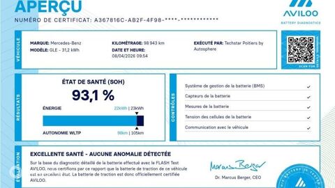 Annonce voiture Mercedes Classe GLE 60299 �