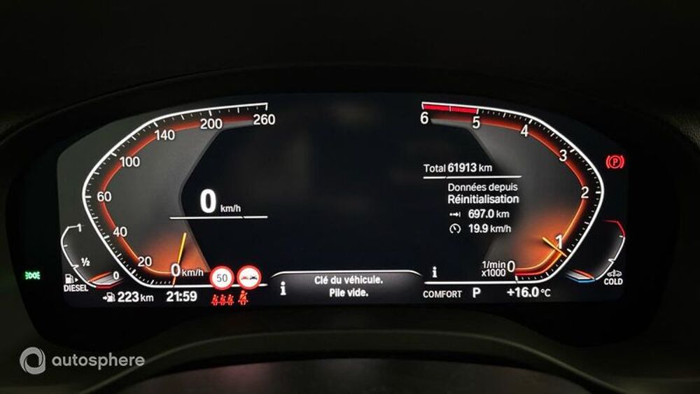 X3 xDrive20dA 190ch xLine 2020 occasion 57100 Thionville