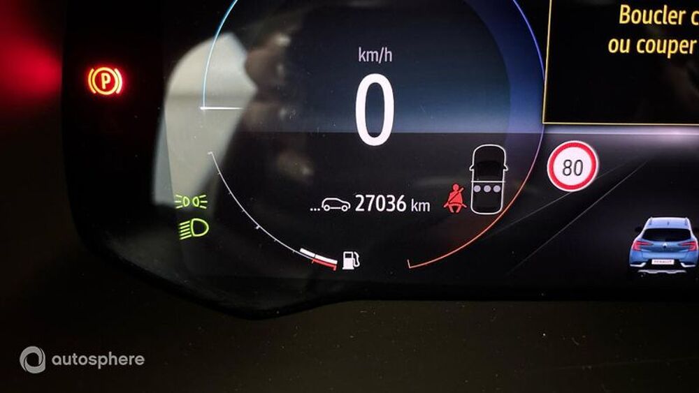 Captur 1.6 E-Tech hybride rechargeable 160ch Intens -21 2020 occasion 86000 Poitiers