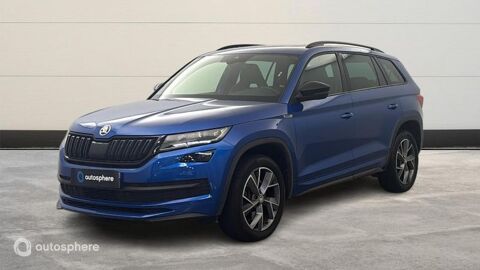 Skoda Kodiaq 2.0 TDI 150ch SCR Sportline DSG7 7 places 2021 occasion Nantes 44000