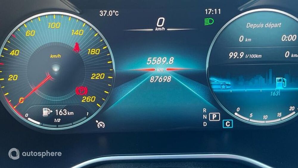 Classe C 220 d 194ch AMG Line 9G-Tronic 2020 occasion 30000 N&icirc;mes