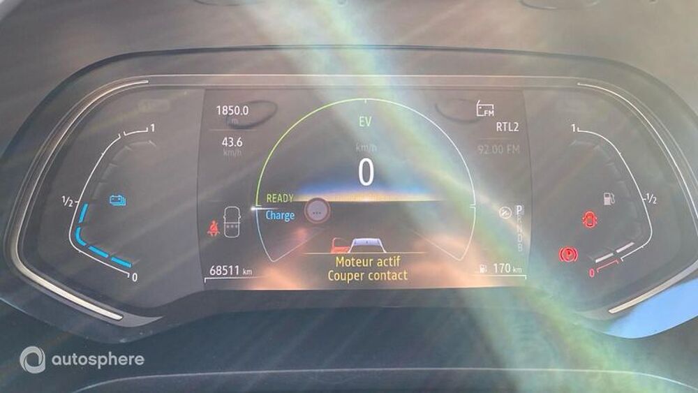 Captur 1.6 E-Tech hybride 145ch Rive Gauche 2022 occasion 64000 PAU