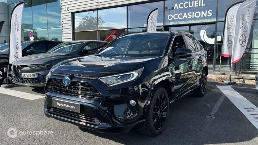 RAV 4 Hybride 222ch Black Edition AWD-i MY21 2021 occasion 69410 Champagne-au-Mont-d'Or
