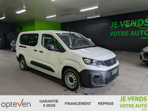 Peugeot Partner III Long BlueHDi 100ch Cabine Approfondie Pro Modulable 2 ou 2021 occasion Libourne 33500