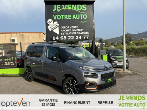 Citroën Berlingo M BlueHDi 130ch S et S Shine XTR EAT8 2019 occasion Argelès-sur-Mer 66700