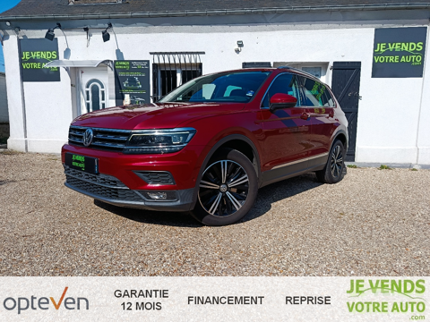 Volkswagen Tiguan 2.0 TDI 190ch Carat 4Motion DSG7 garantie 12 mois 2017 occasion Gravigny 27930