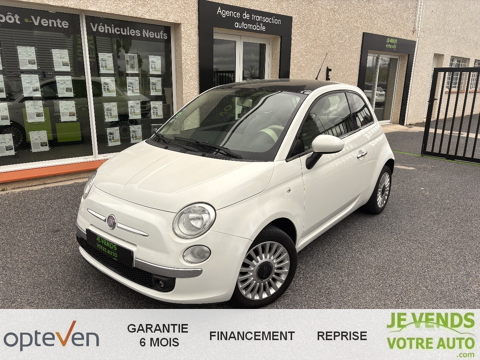 Fiat 500 1.2 8v 69ch S et S Lounge 2010 occasion Saint-Laurent-de-la-Salanque 66250