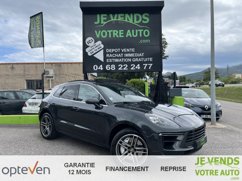 Porsche Macan PHASE 2 TURBO 2.9 V6 440ch Pack Performance PDK 2019 occasion Argel&egrave;s-sur-Mer 66700