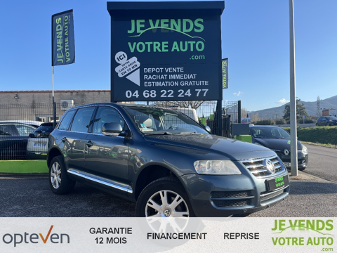 Volkswagen Touareg 3.0 V6 TDI 225ch Carat Tiptronic 2006 occasion Argel&egrave;s-sur-Mer 66700
