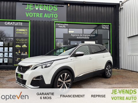Peugeot 5008 2.0 BlueHDi 180ch GT S&amp;S EAT8, 7 PLACES 2019 occasion Appoigny 89380