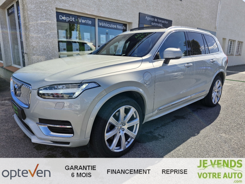 Volvo XC90 T8 AWD 310 + 145ch Inscription Luxe Geartronic 2021 occasion Saint-Laurent-de-la-Salanque 66250