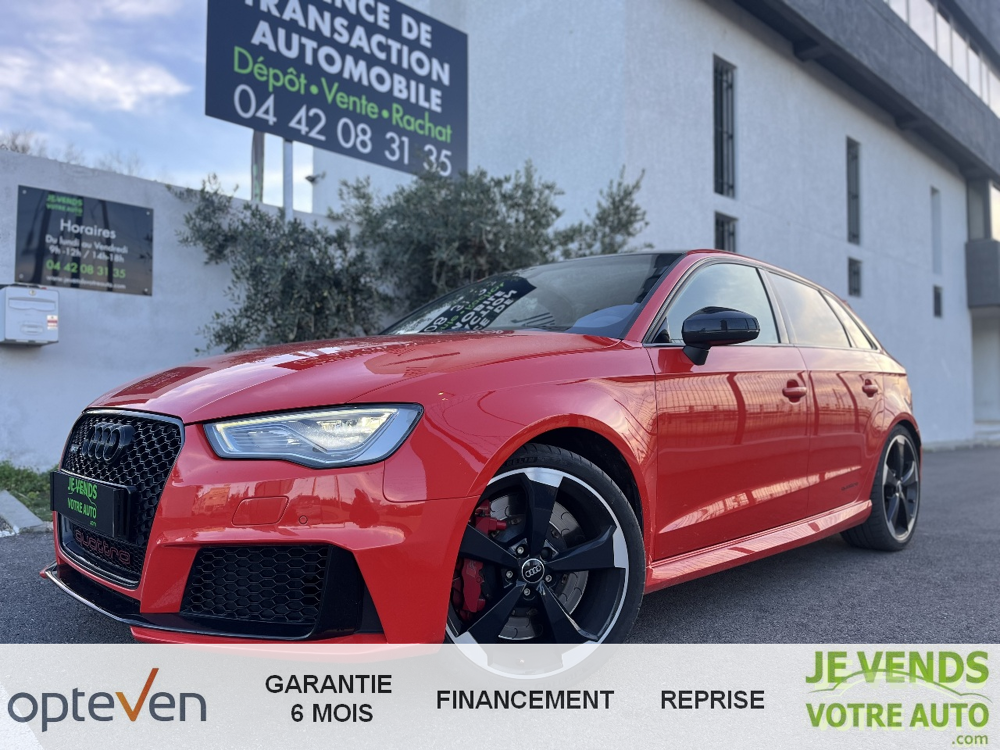 RS3 Sportback 2.5 TFSi 20V Quattro S-Tronic 367 cv Boîte auto 2016 occasion 13400 Aubagne