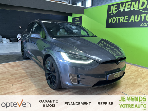 Tesla Model X 75D AWD 525 cv Bo&icirc;te auto 2018 occasion Colmar 68000