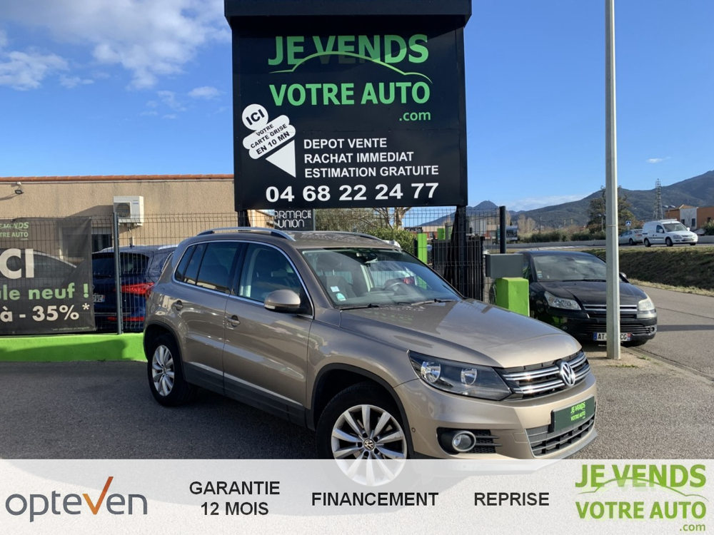 Tiguan 2.0 TDI 140ch BlueMotion Technology FAP Sportline 2012 occasion 66700 Argelès-sur-Mer