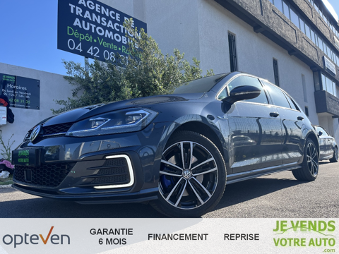 Volkswagen Golf VII Phase 2 5 Portes GTE 1.4 TSI 16V 204 Hybrid Blue Motion 2018 occasion Aubagne 13400
