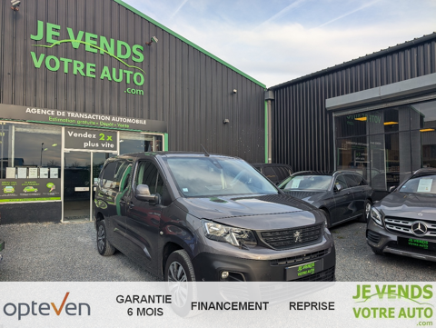 Peugeot Partner Long 950kg BlueHDi 130ch Asphalt EAT8 2020 occasion Libourne 33500