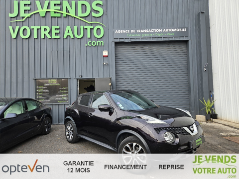 Nissan Juke TEKNA 1.2 115ch GARANTIE 12 MOIS CUIR/TOIT OUVRANT/CAMERA 2014 occasion Béziers 34500