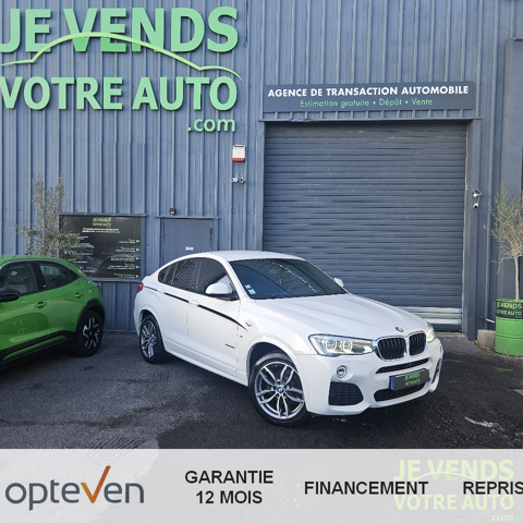 BMW X4 xDrive20dA 190ch M Sport GARANTIE 12 MOIS 2016 occasion B&eacute;ziers 34500