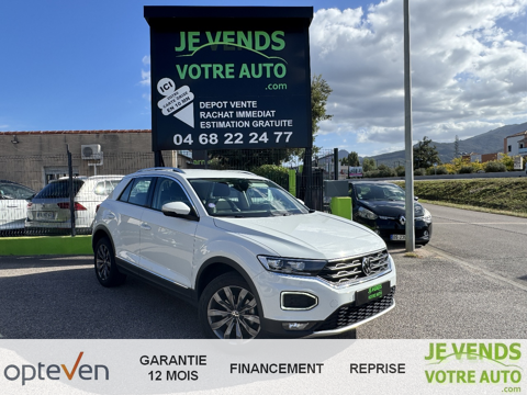Volkswagen T-ROC 1.5 TSI Evo 150ch Carat DSG7 +ATTELAGE 2022 occasion Argel&egrave;s-sur-Mer 66700