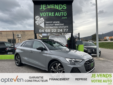 Audi A3 IV 35 TFSI 150ch Hybride S line S tronic 7+OPTIONS 2025 occasion Argel&egrave;s-sur-Mer 66700